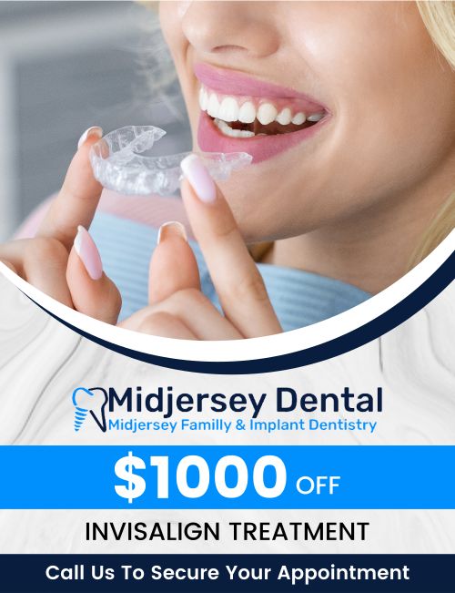 Invisalign Offer at MidJersey Family & Implant Dentistry Located in Somerset, NJ Invisalign Offer at MidJersey Family & Implant Dentistry Located in Somerset, NJ
